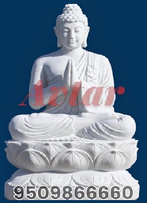 lord buddha statue IN MARBLE